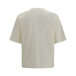 Beige Cotton T-Shirt