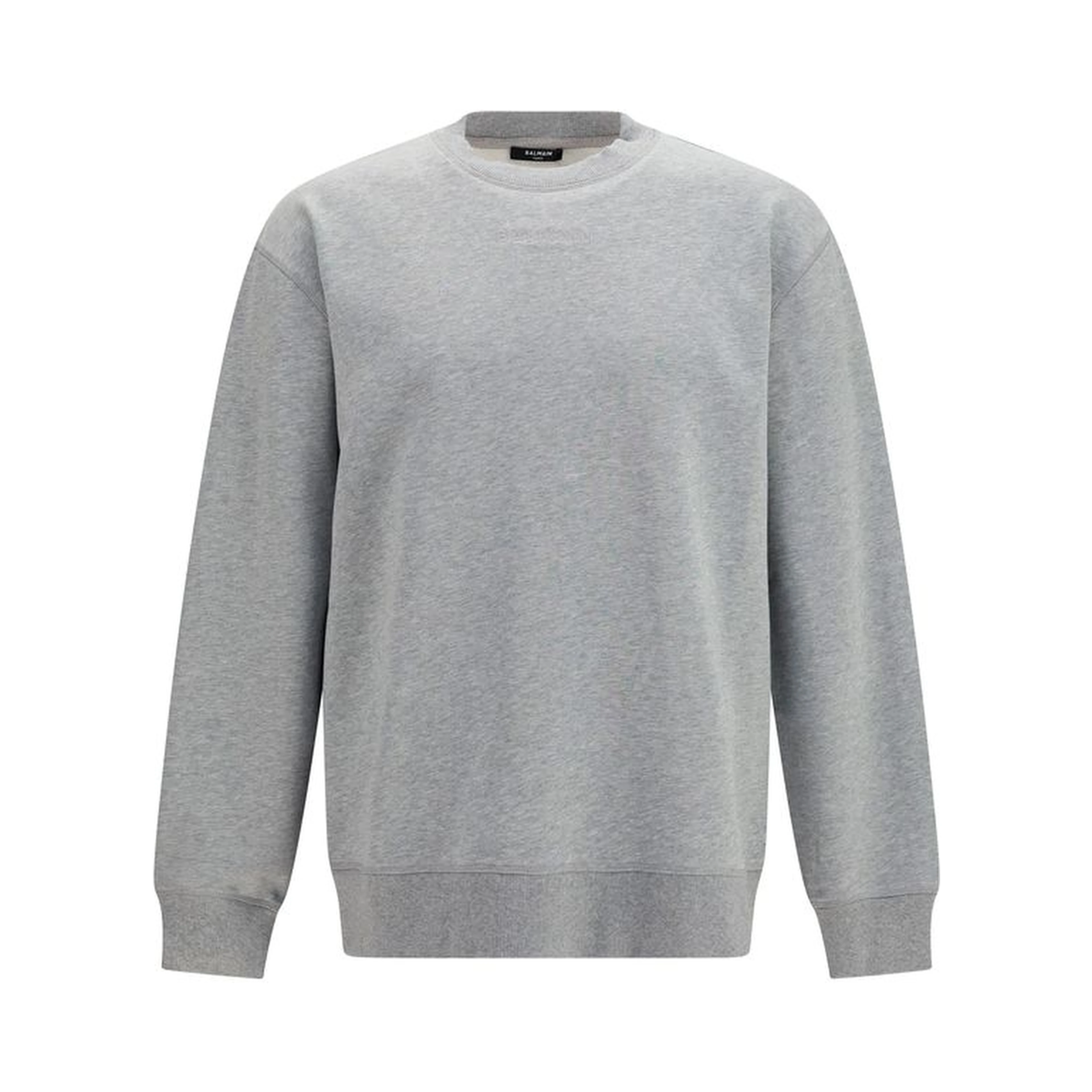 Gray Cotton Sweatshirt