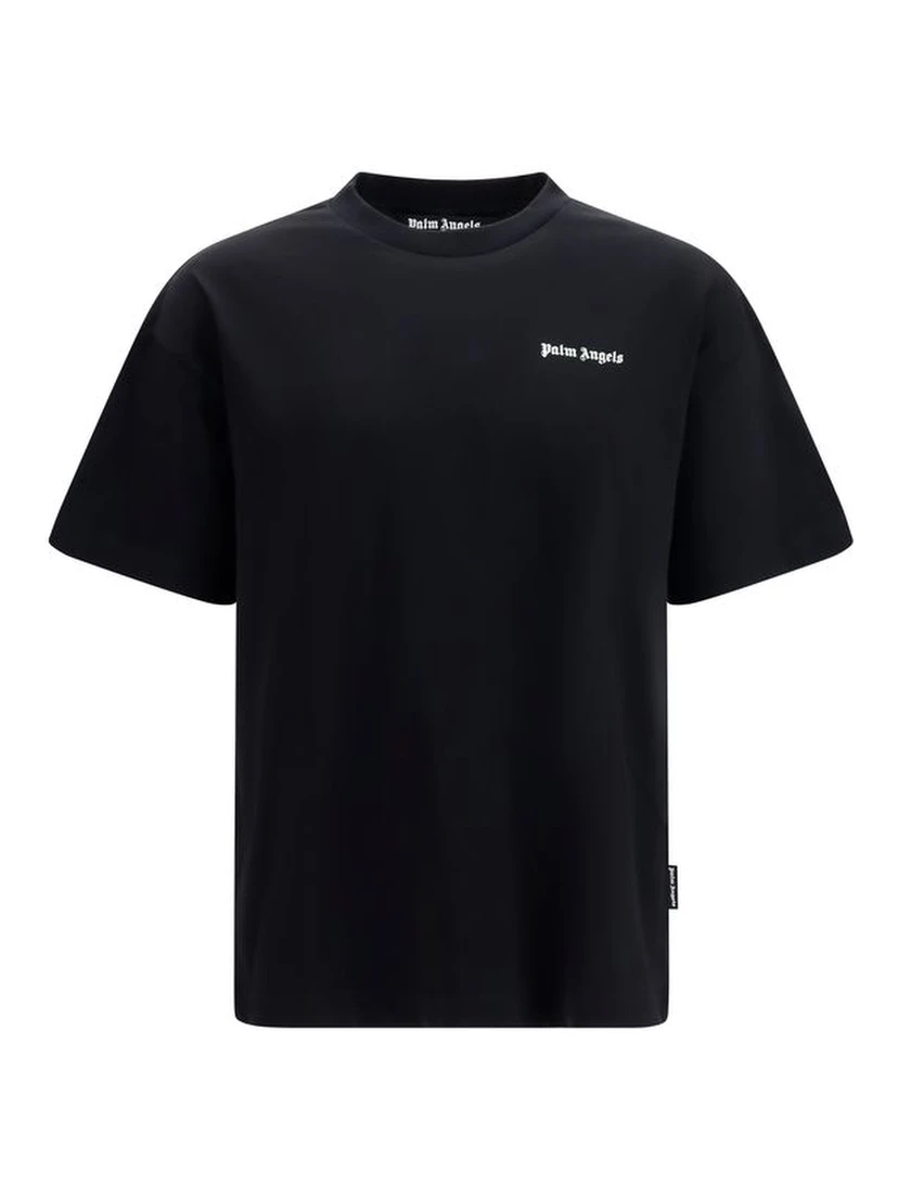 Black Cotton T-Shirt
