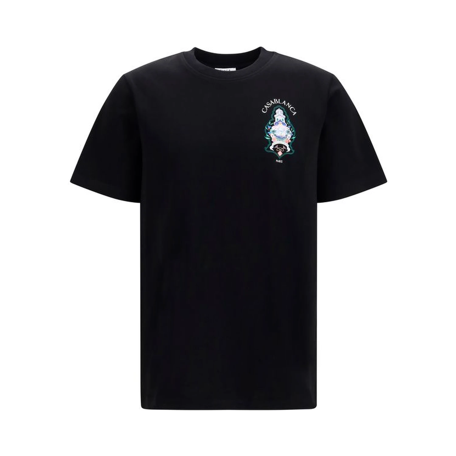 Black Cotton T-Shirt