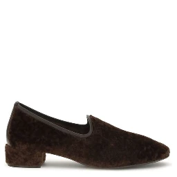 Brown Calf Leather Bos Taurus Slip-On Loafers
