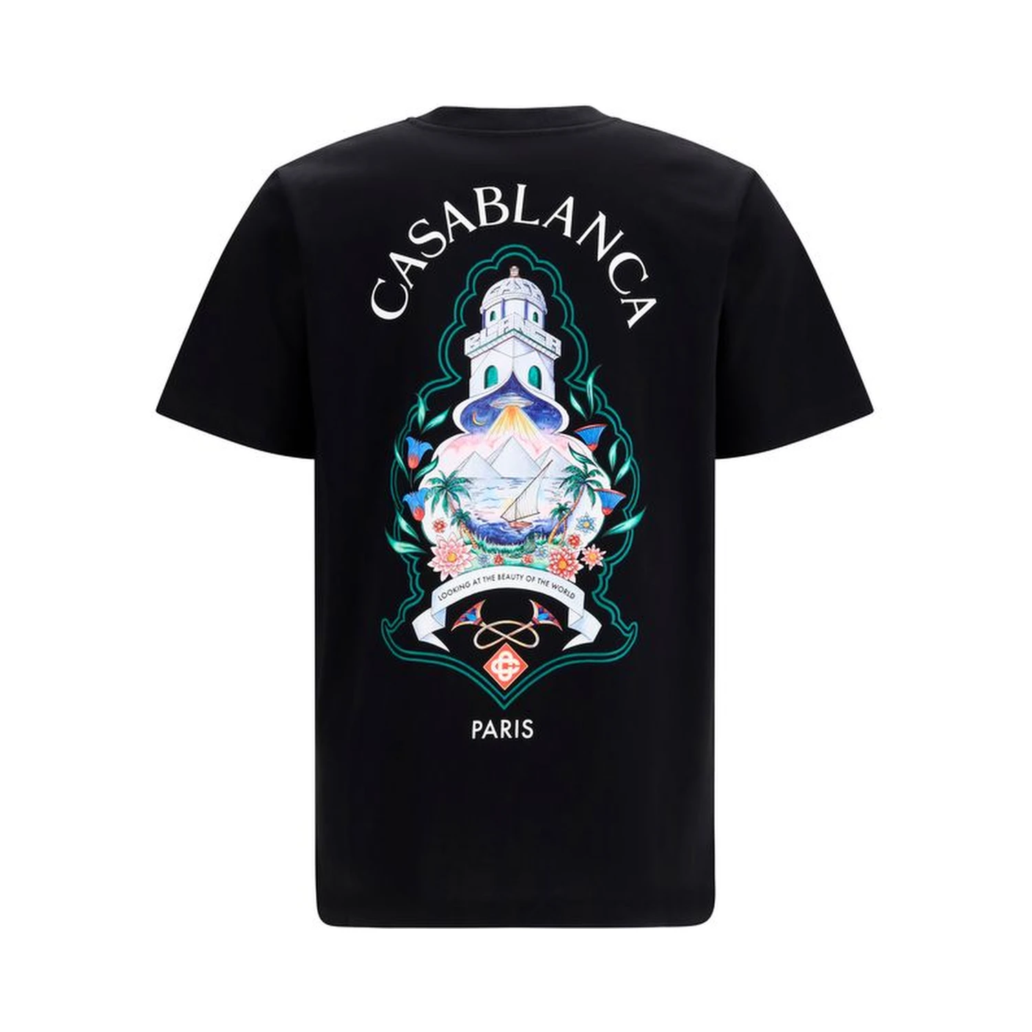 Black Cotton T-Shirt