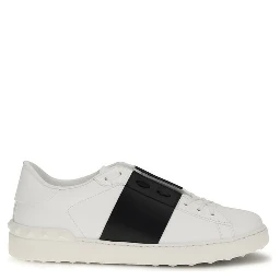Blue Calf Leather Bos Taurus Low Top Sneakers