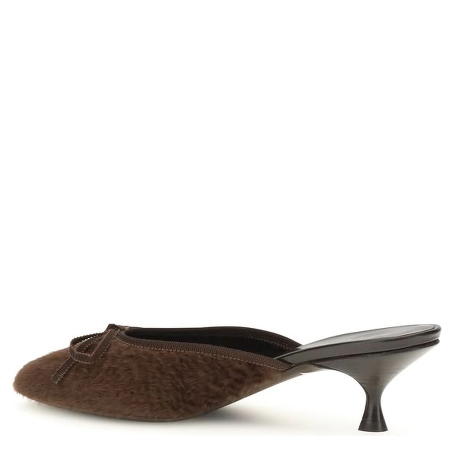 Brown Calf Leather Bos Taurus Stiletto Heel Sandals