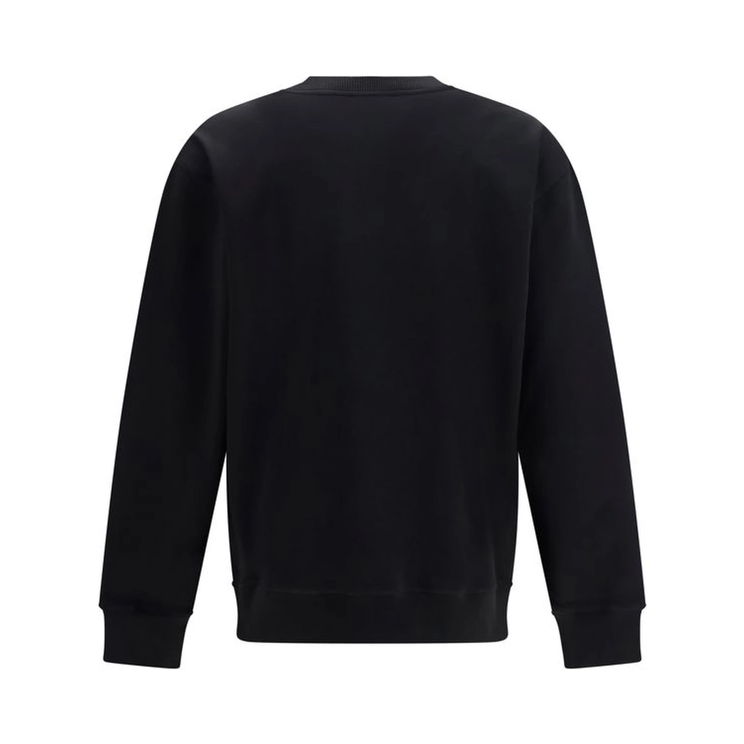 Black Cotton Sweatshirt