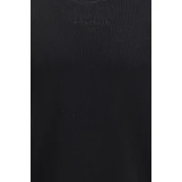Black Cotton Sweatshirt