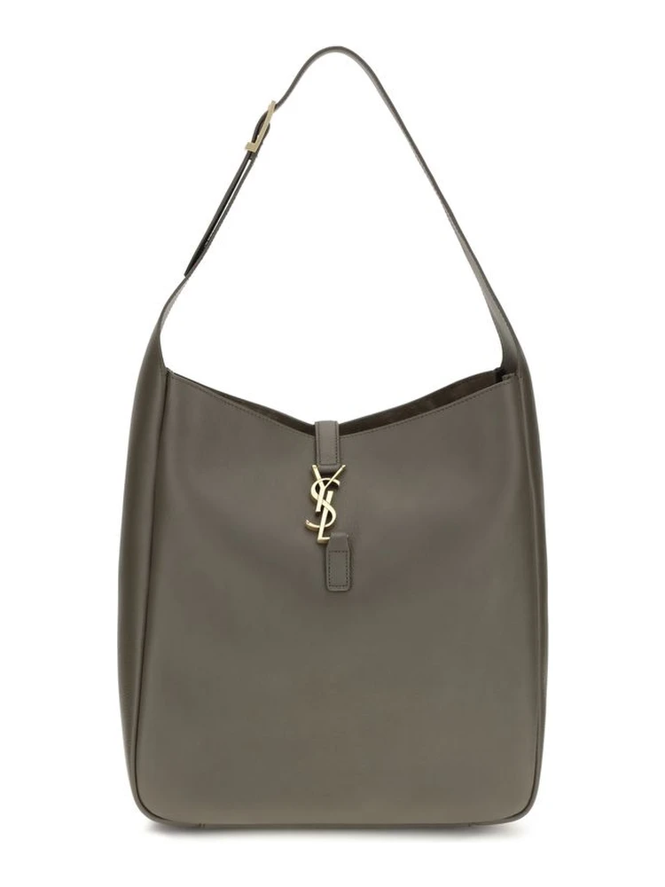 Bicolor Calf Leather Bos Taurus Shoulder Bag