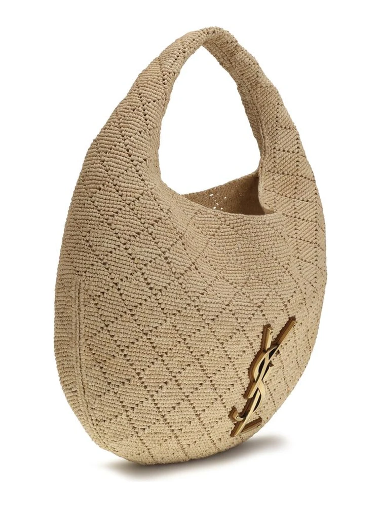 Beige Raffia Shoulder Bag alternative