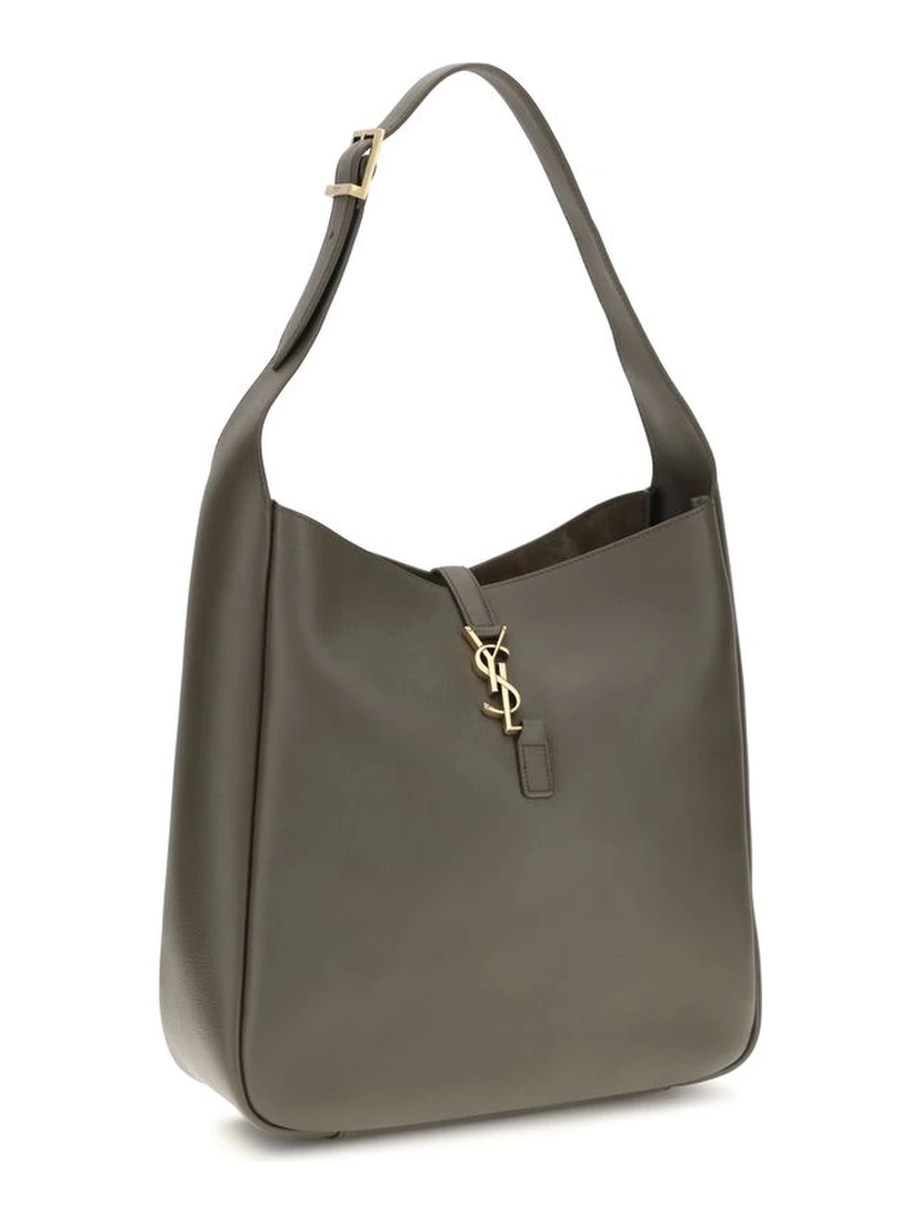 Bicolor Calf Leather Bos Taurus Shoulder Bag
