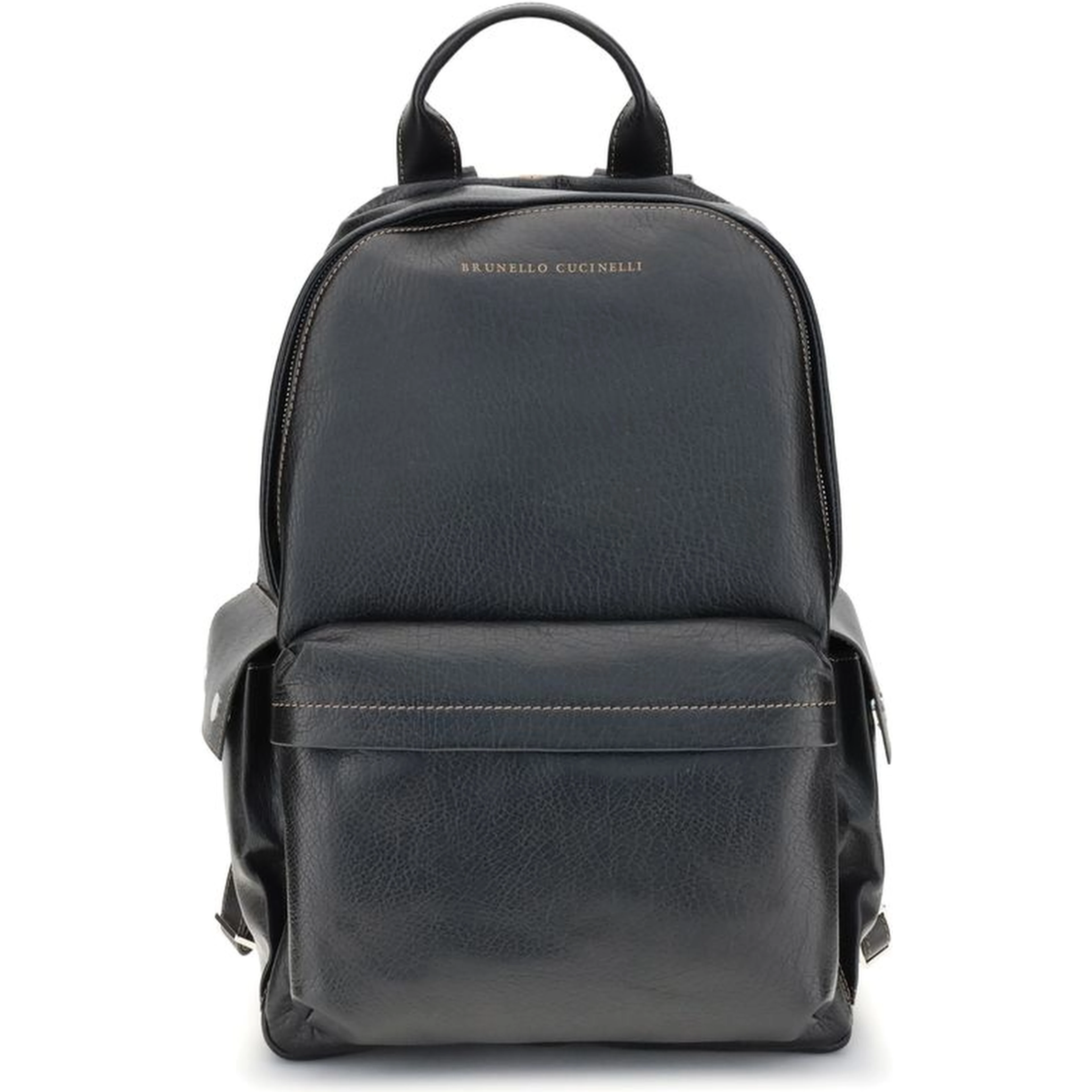 Black Calf Leather Bos Taurus Handbag