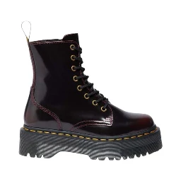 Bordeaux Leather Ankle Boots
