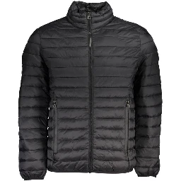 Black Polyamide Men's Jacket