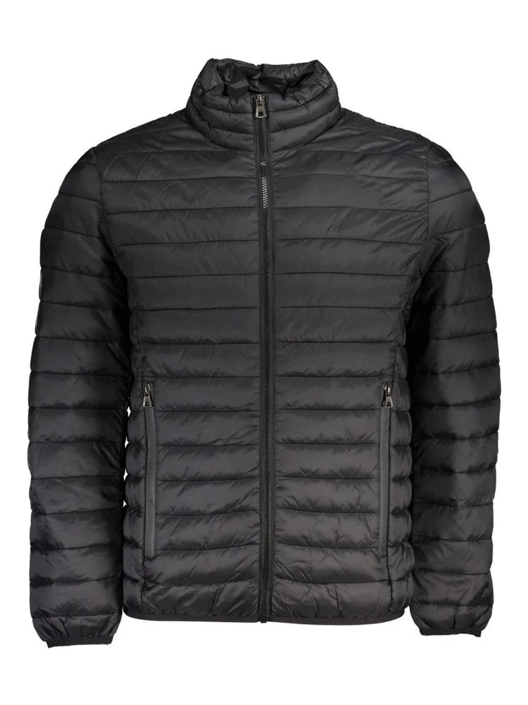 Black Polyamide Men's Jacket