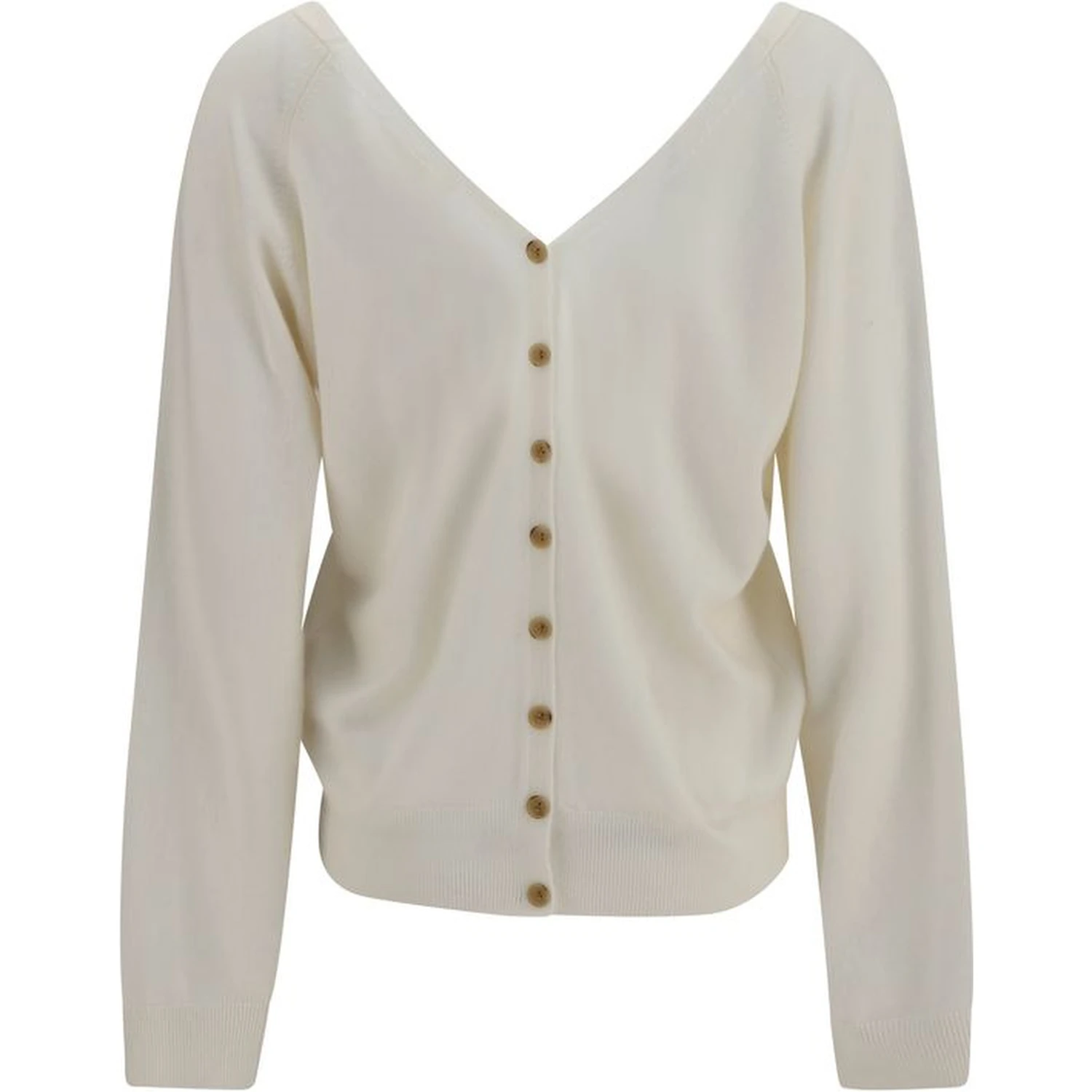 Beige Cashmere Cardigan