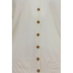 Beige Cashmere Cardigan