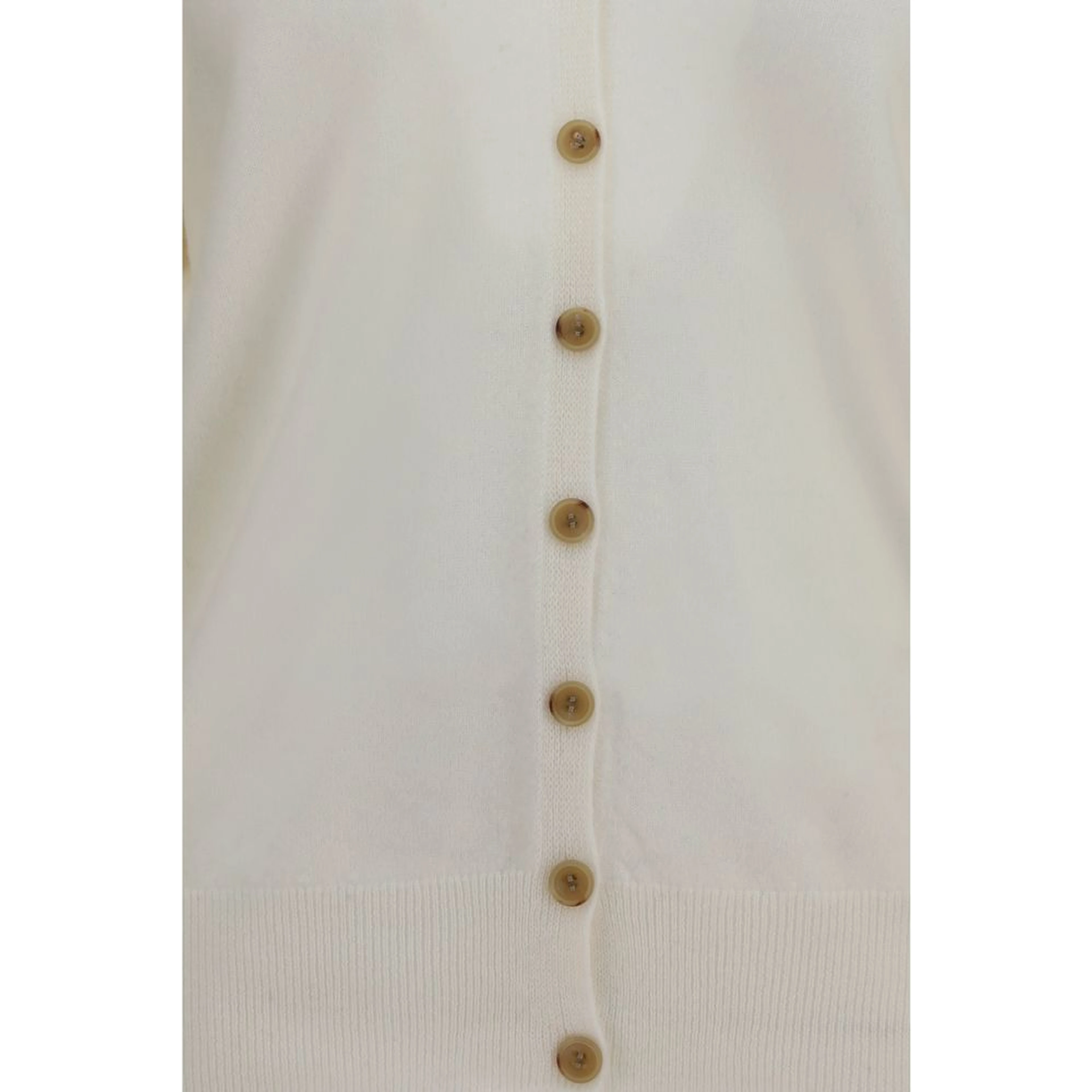 Beige Cashmere Cardigan