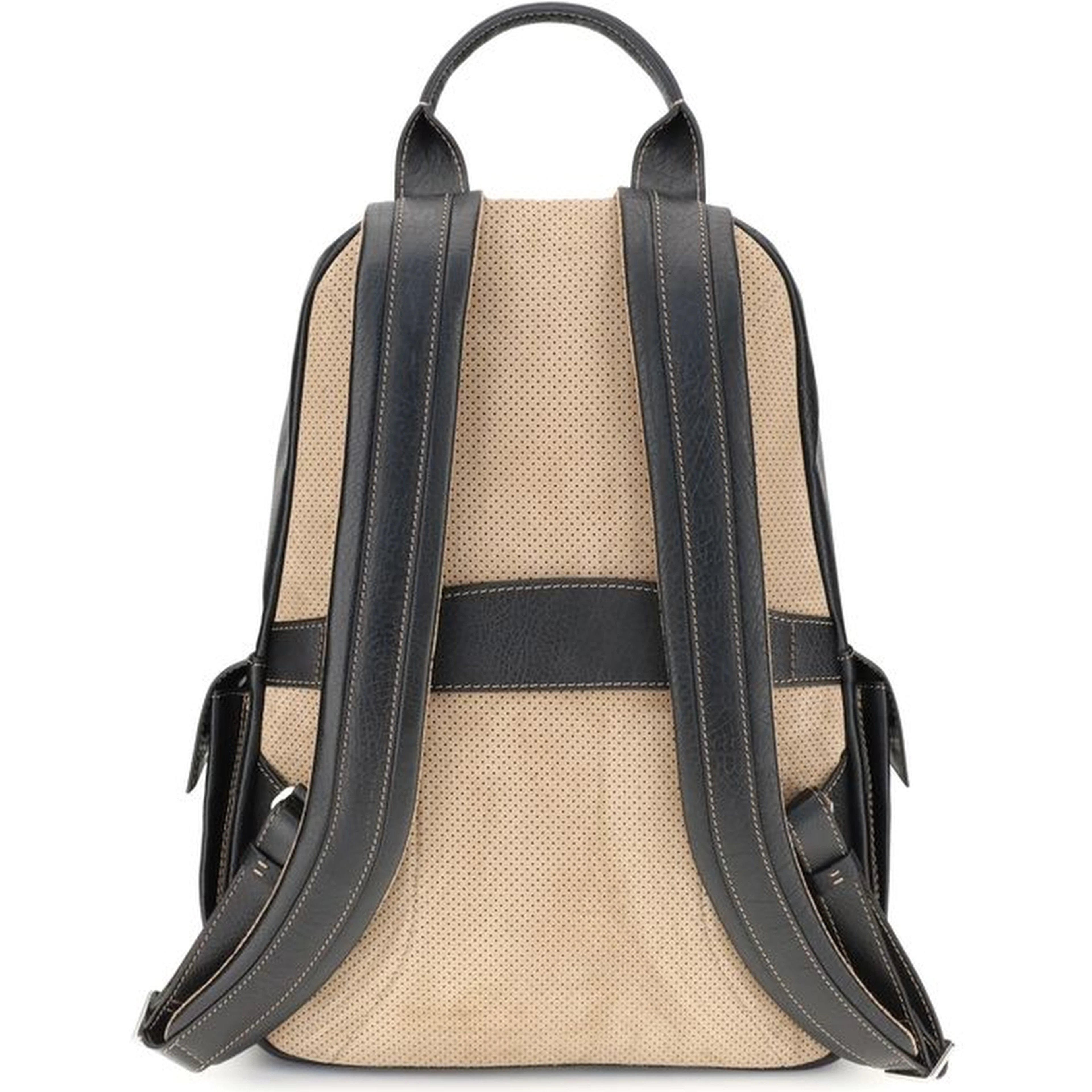 Black Calf Leather Bos Taurus Handbag