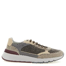 Multicolor Calfskin Athletic Sneakers