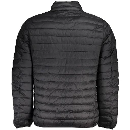 Black Polyamide Men's Jacket