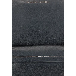 Black Calf Leather Bos Taurus Handbag
