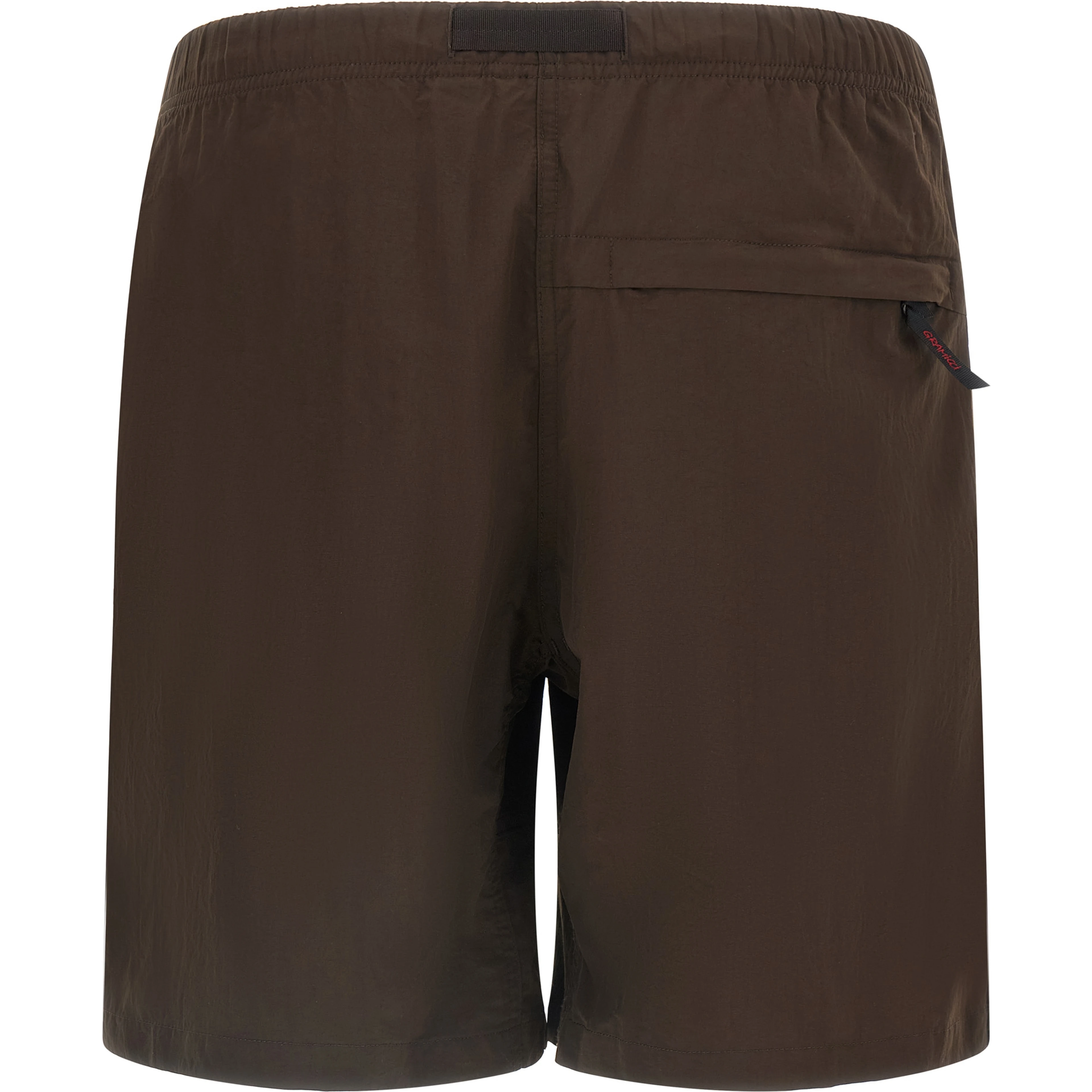 Brown Nylon Bermuda Shorts