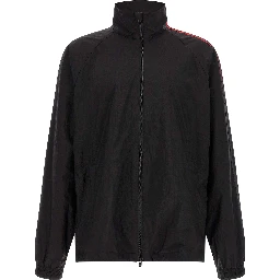 Black Polyamide Sweatshirt