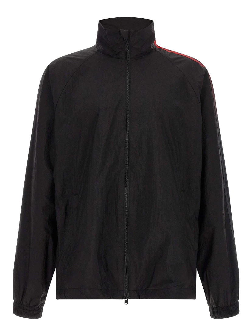 Black Polyamide Sweatshirt