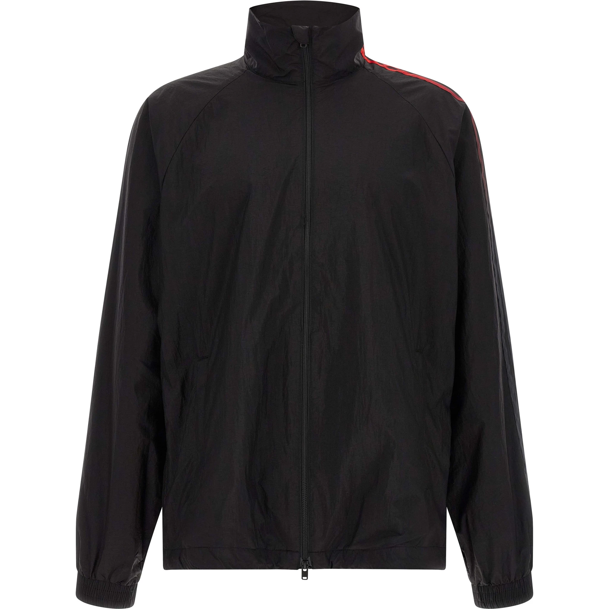 Black Polyamide Sweatshirt