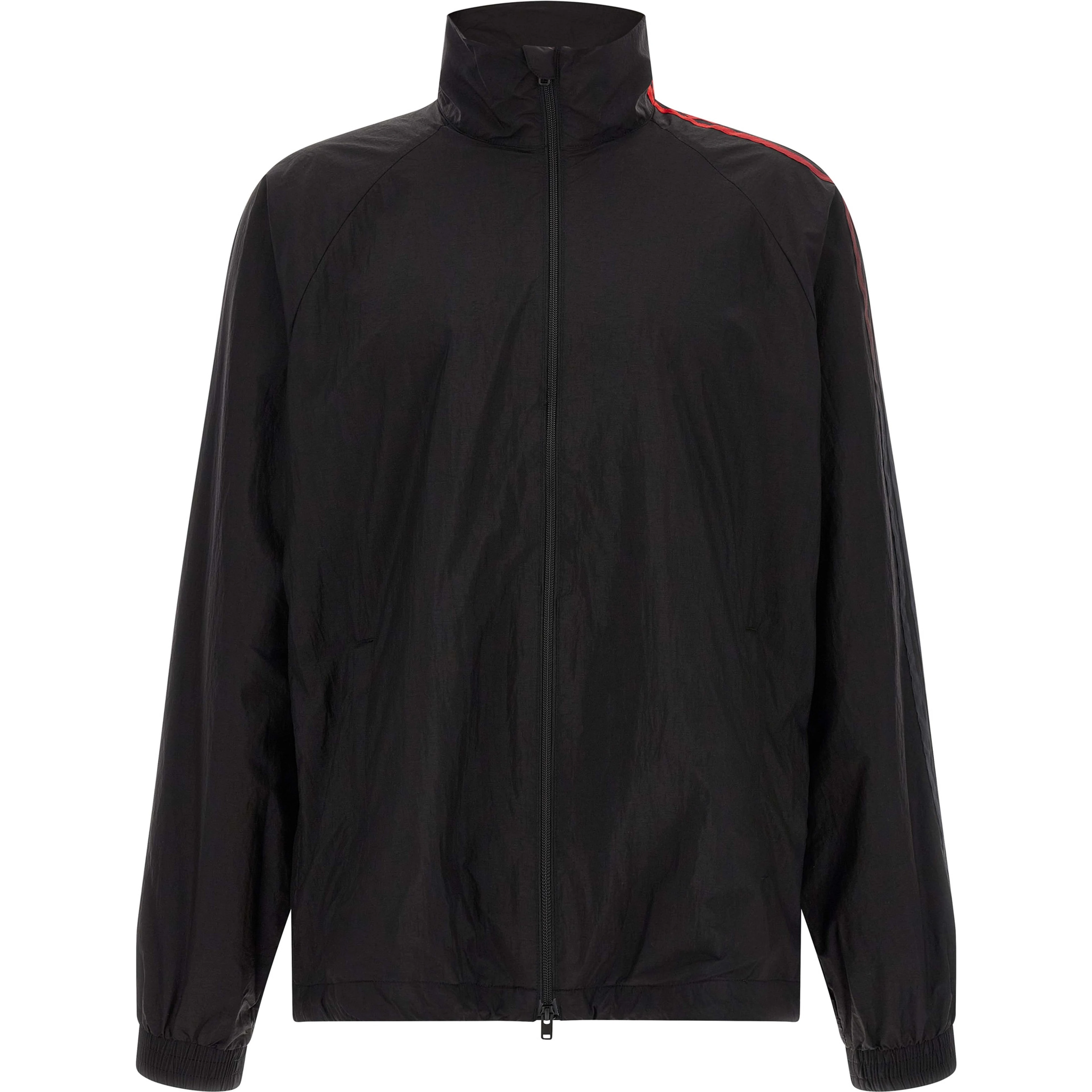 Black Polyamide Sweatshirt