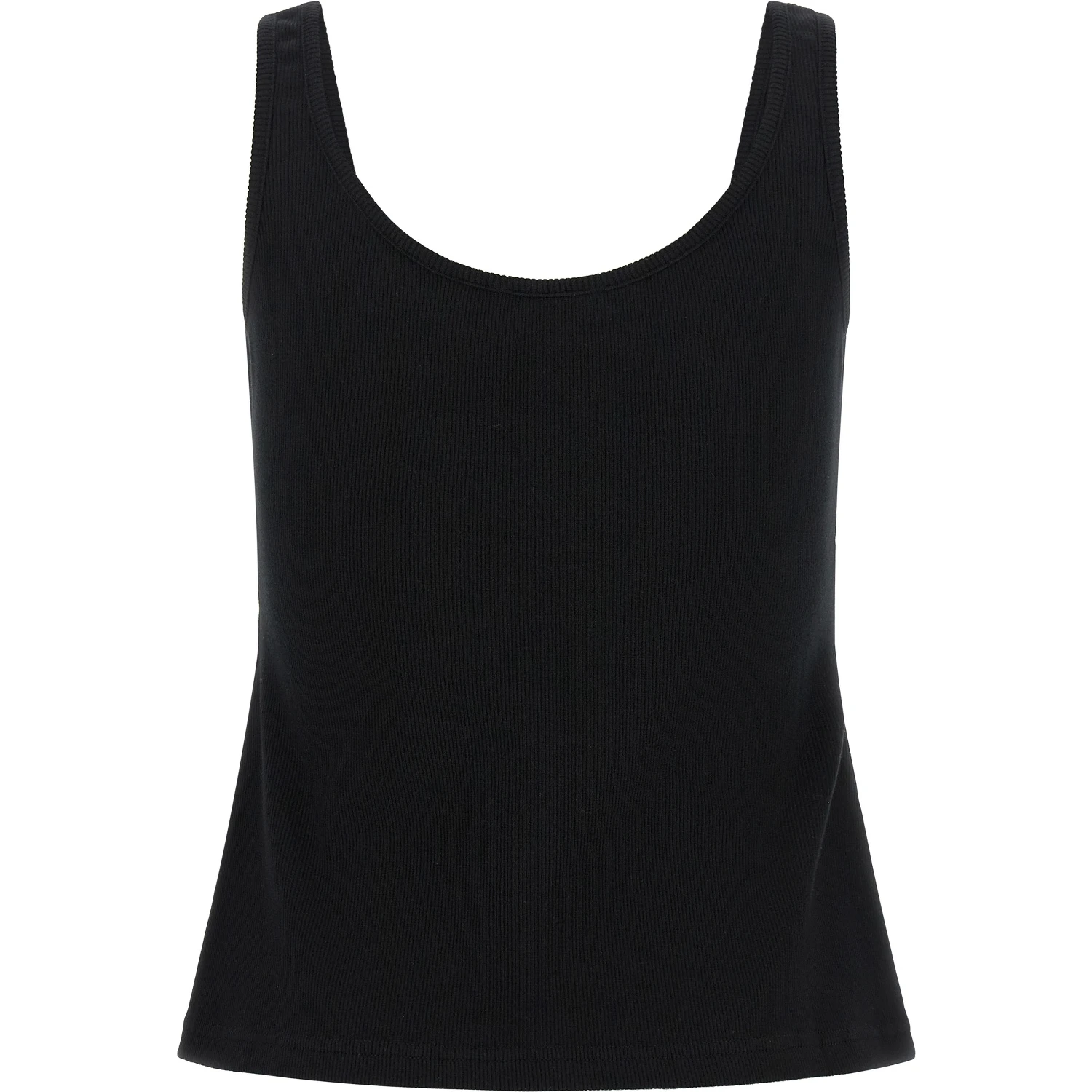 Black Cotton Tank Tops