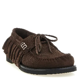 Brown Suede Leather Moccassin