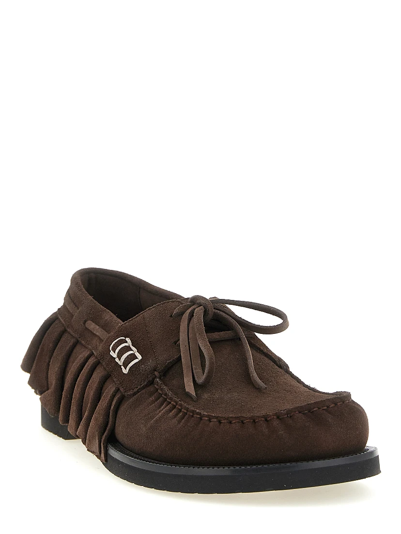 Brown Suede Leather Moccassin