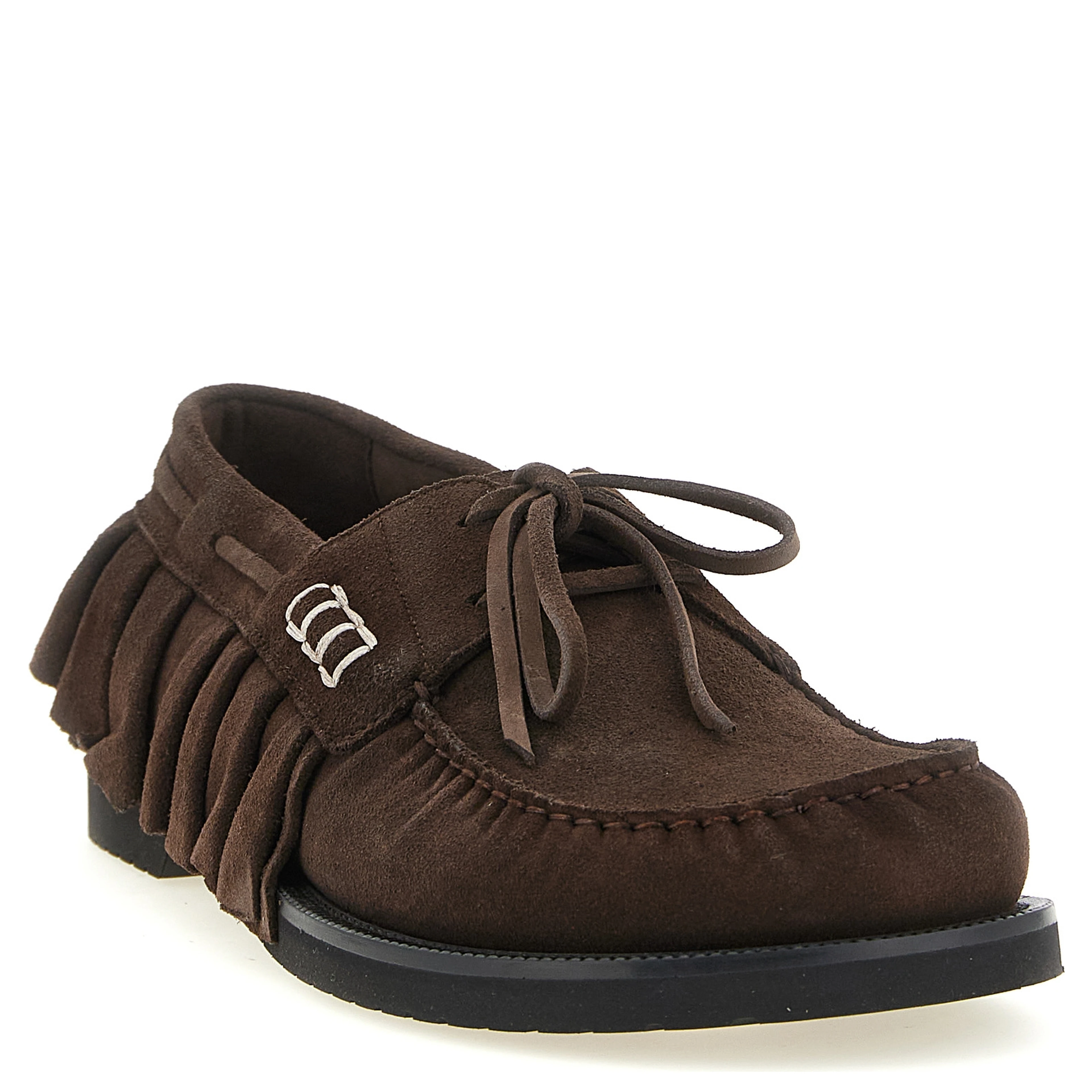 Brown Suede Leather Moccassin