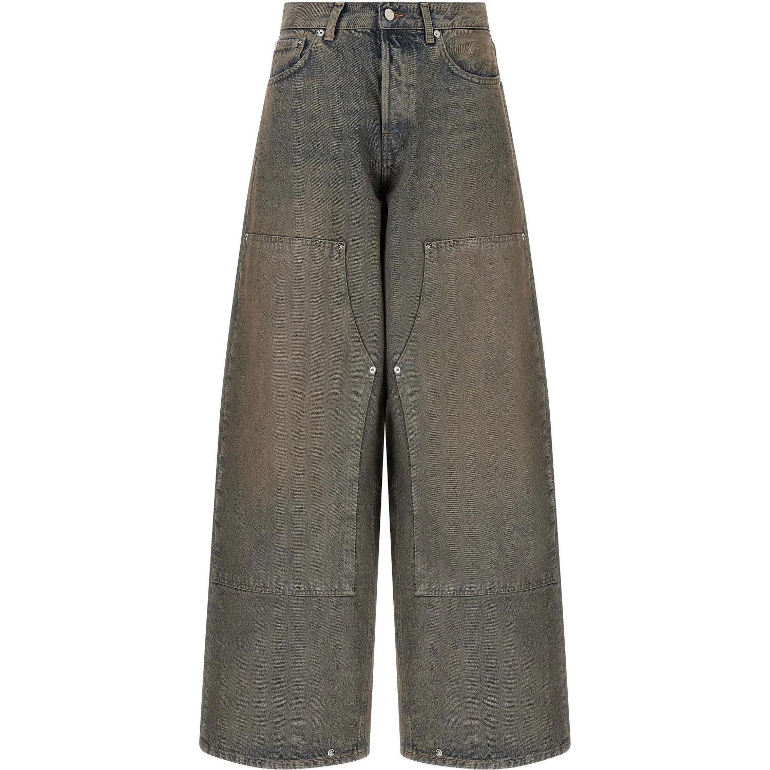 Blue Cotton Relaxed Fit Jeans