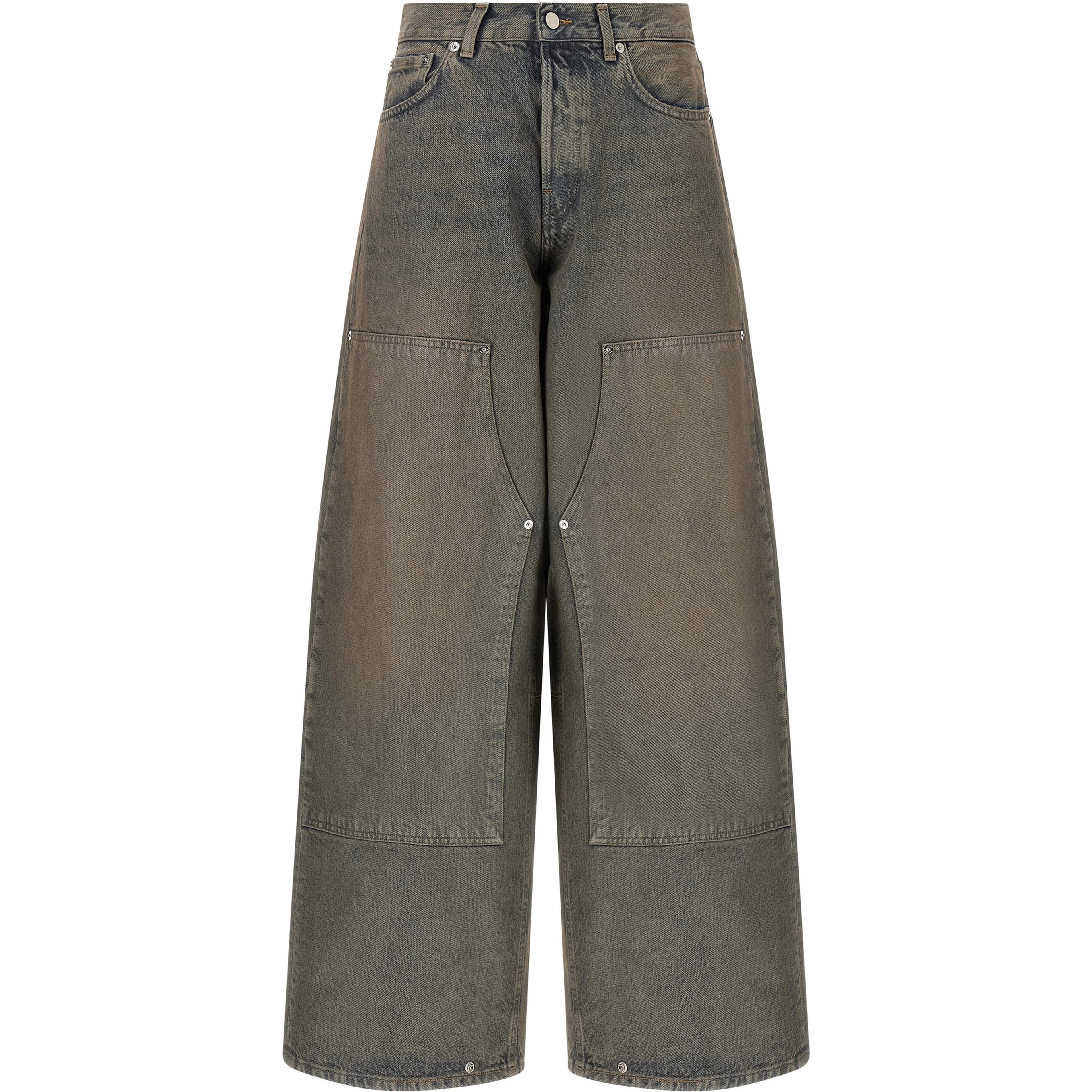 Blue Cotton Relaxed Fit Jeans