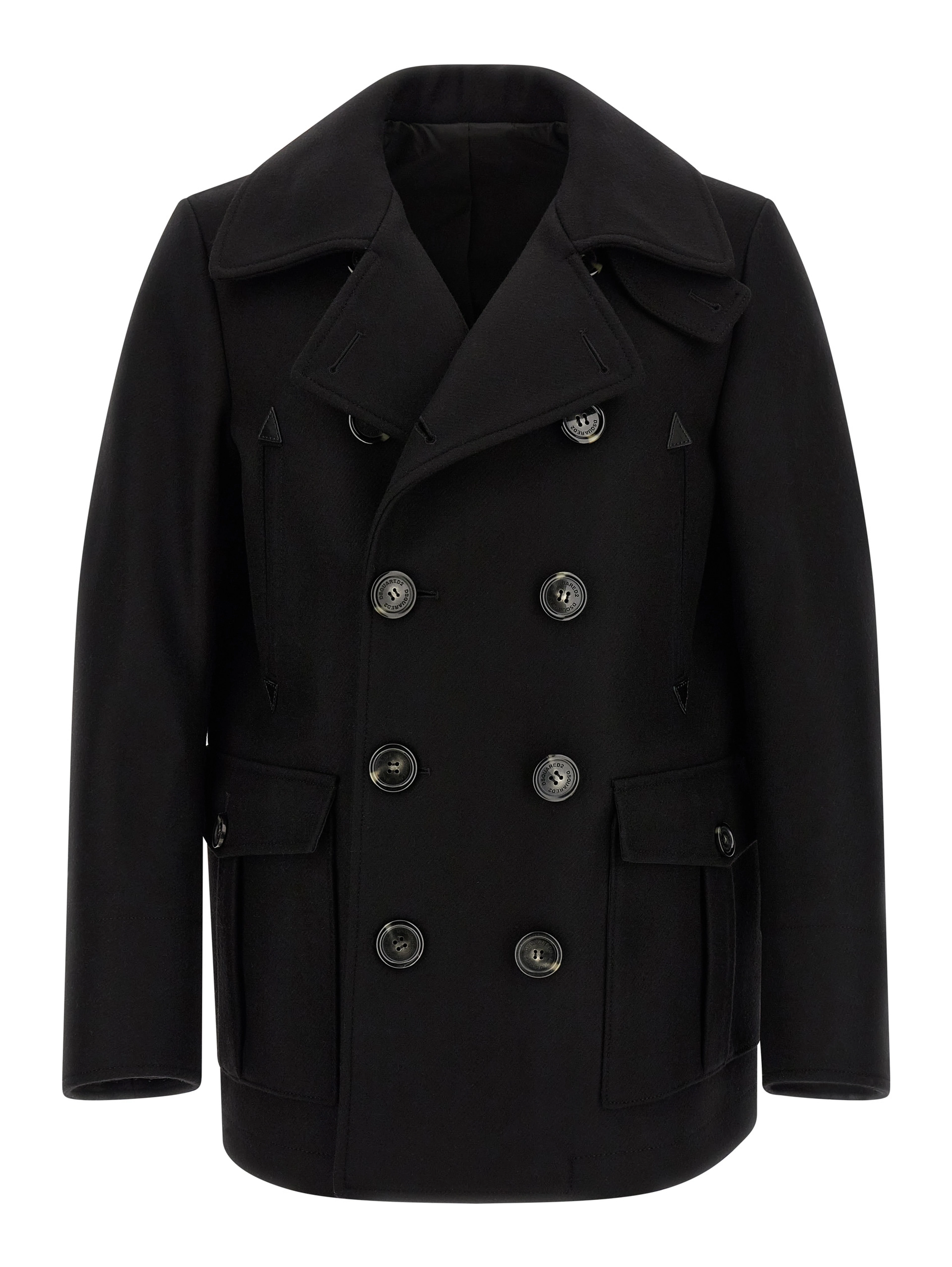 Black Wool Coat