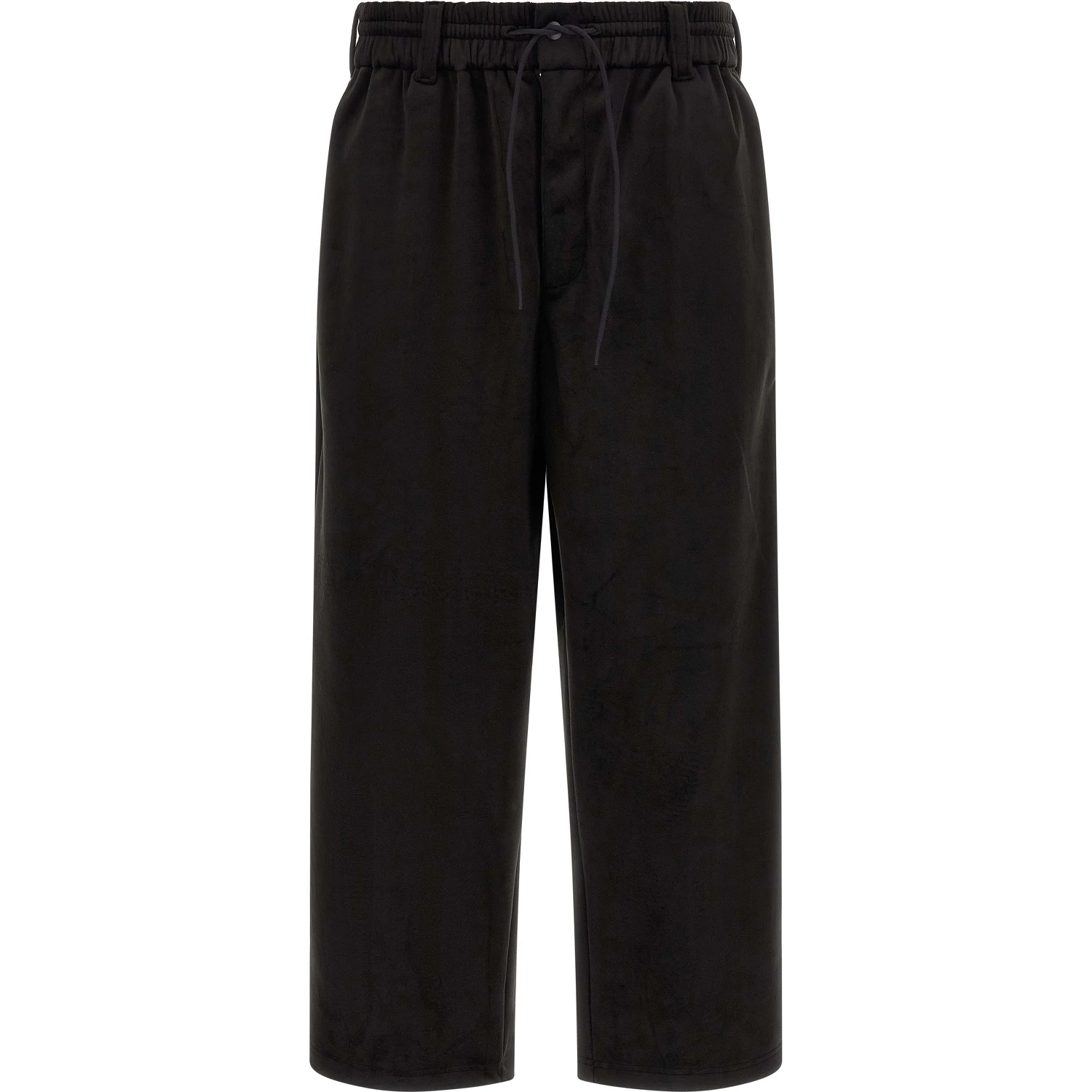 Black Recycled Polyester Joggers (Workout Pants)