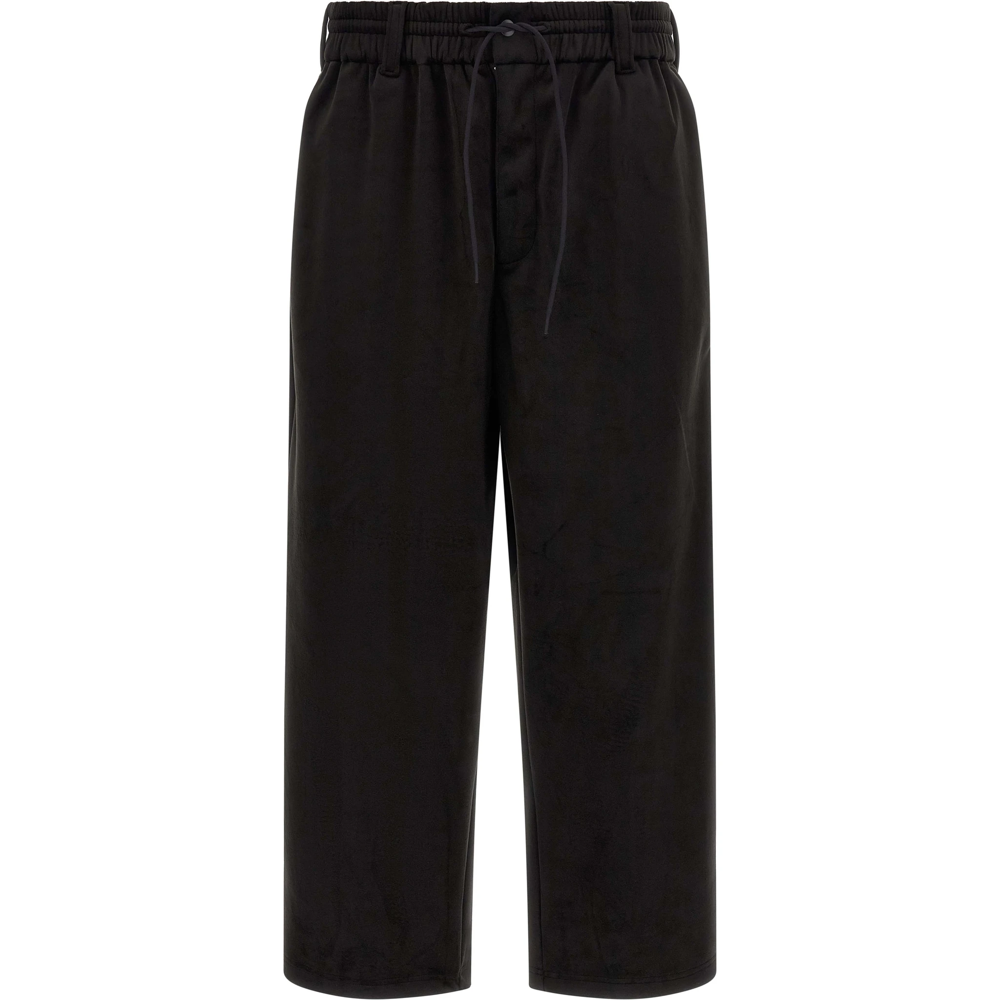Black Recycled Polyester Joggers (Workout Pants)