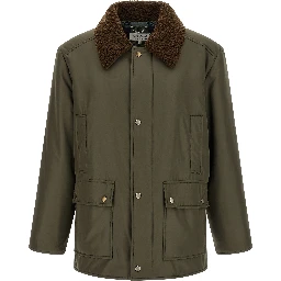 Bicolor Polyester Parka
