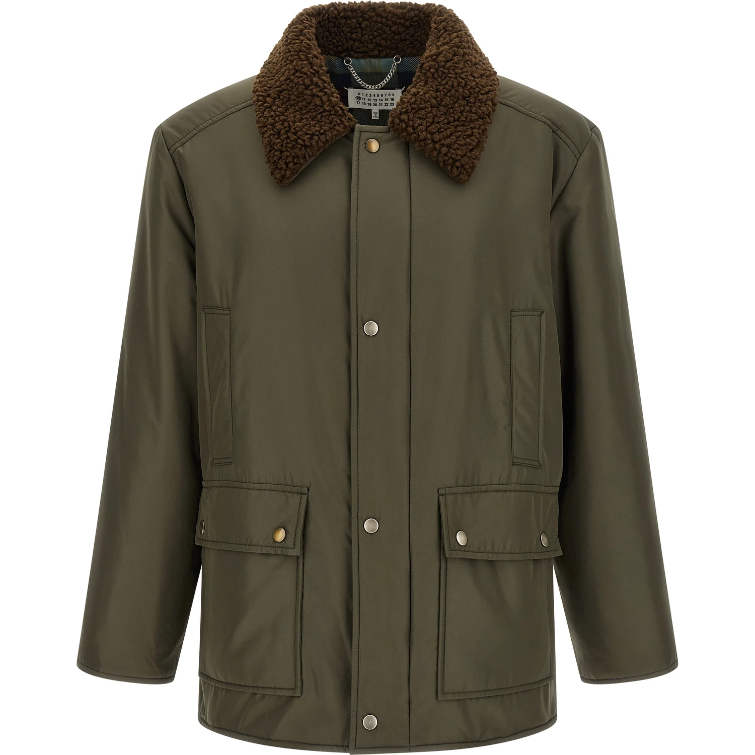 Bicolor Polyester Parka