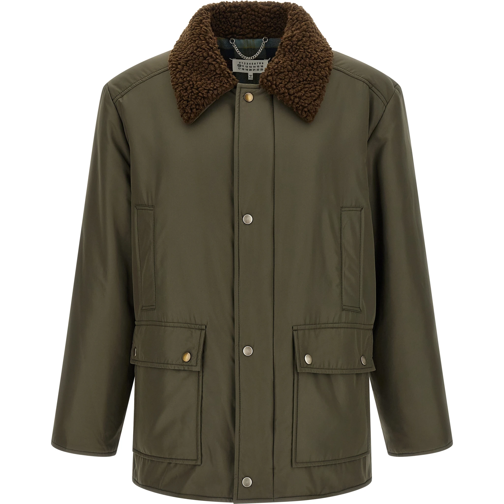 Bicolor Polyester Parka