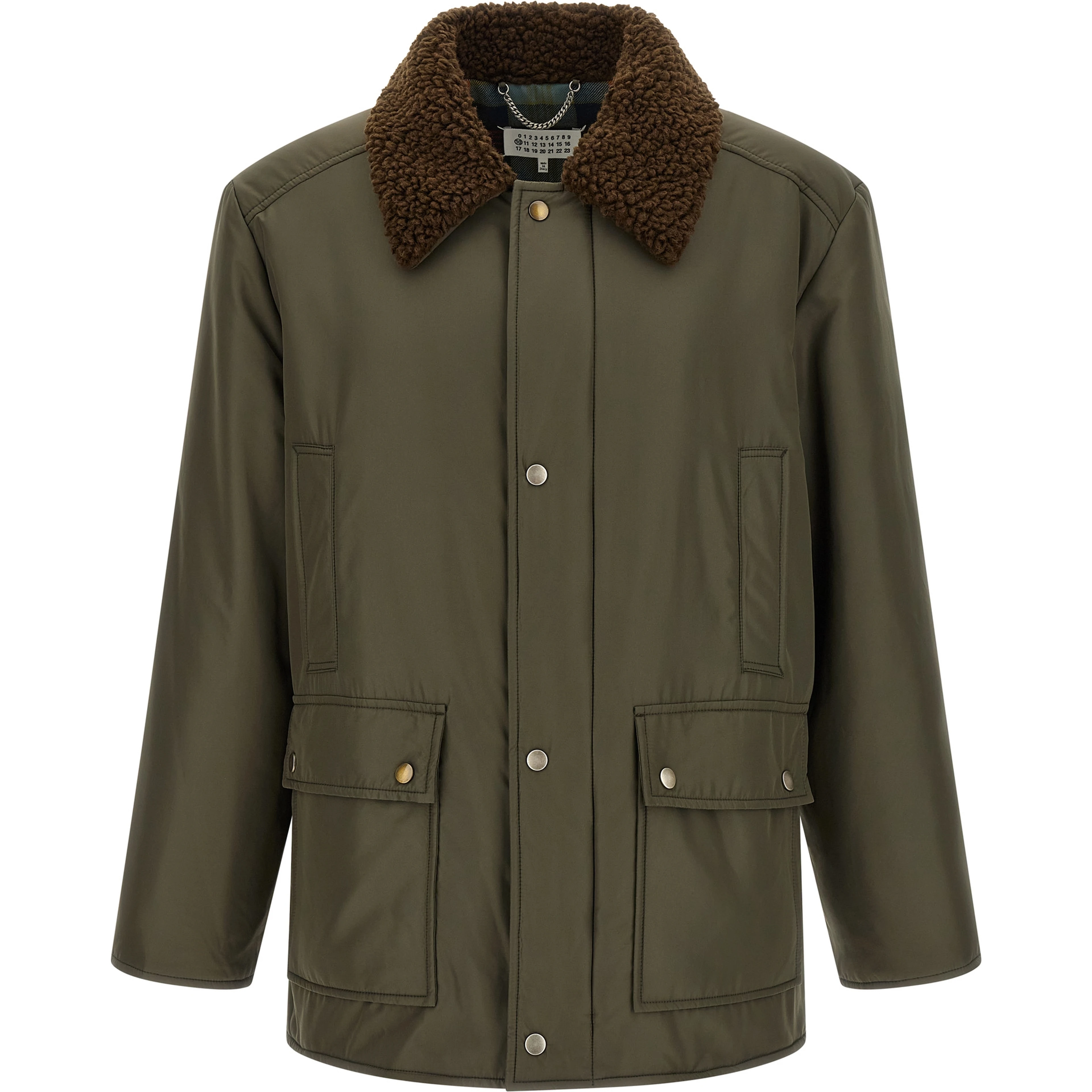 Bicolor Polyester Parka