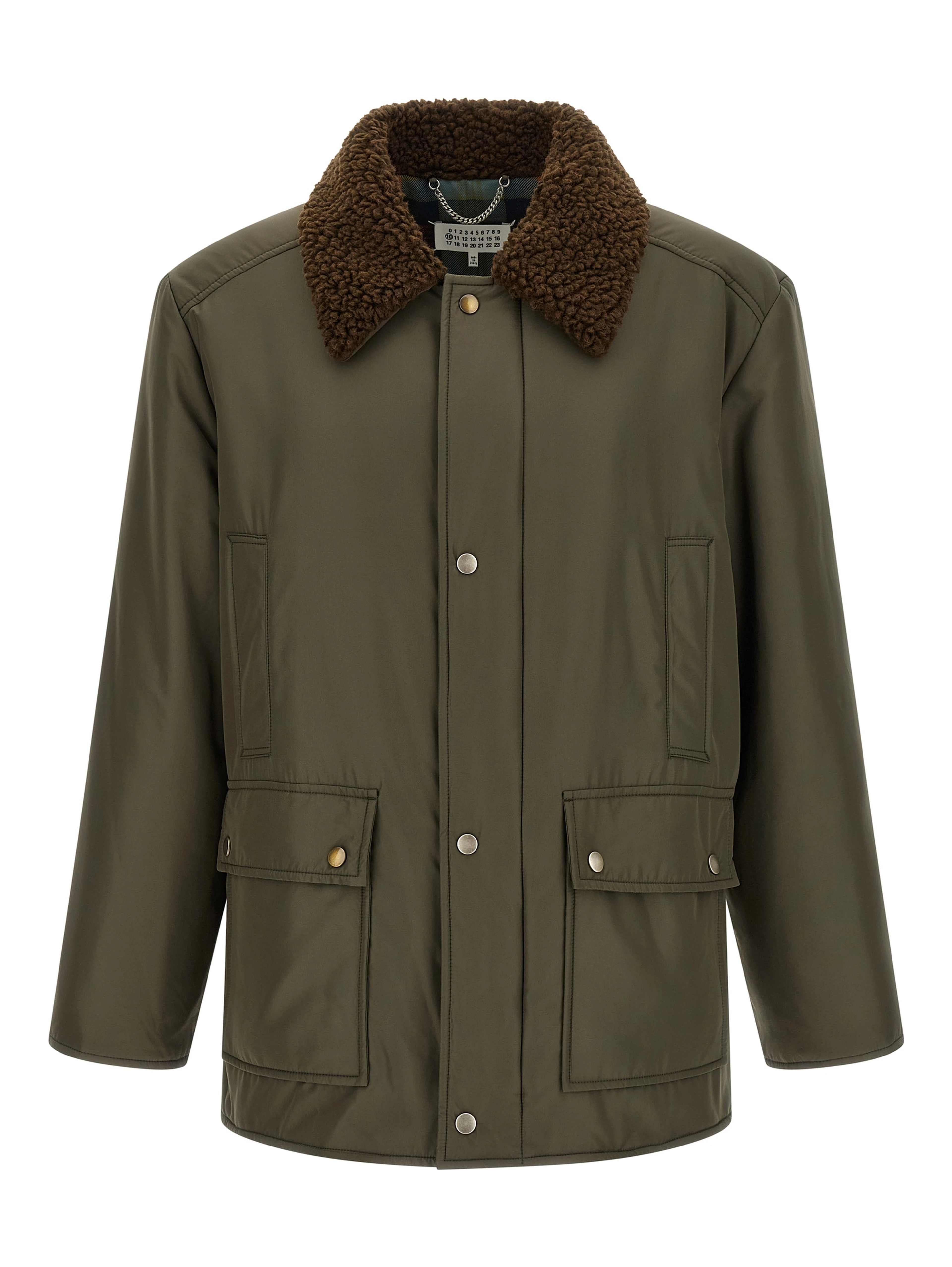 Bicolor Polyester Parka