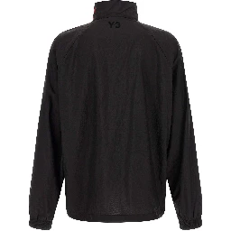Black Polyamide Sweatshirt