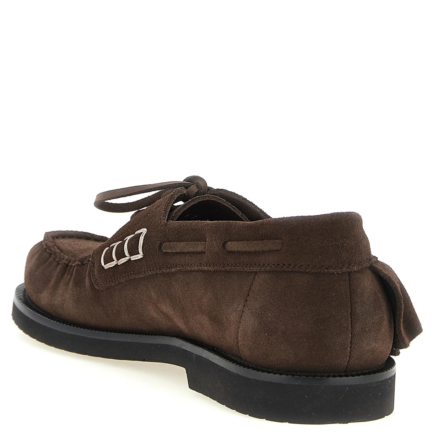 Brown Suede Leather Moccassin