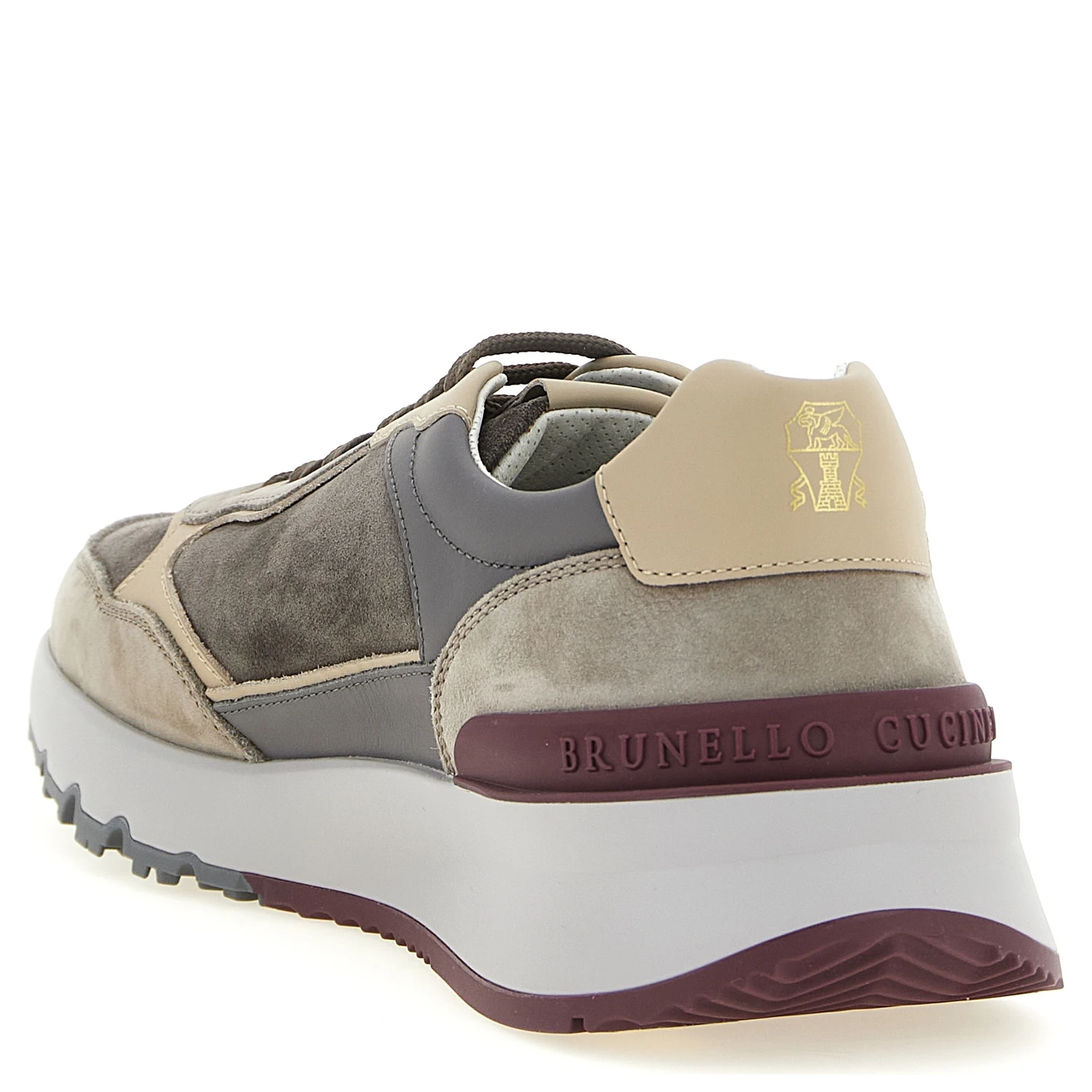 Multicolor Calfskin Athletic Sneakers