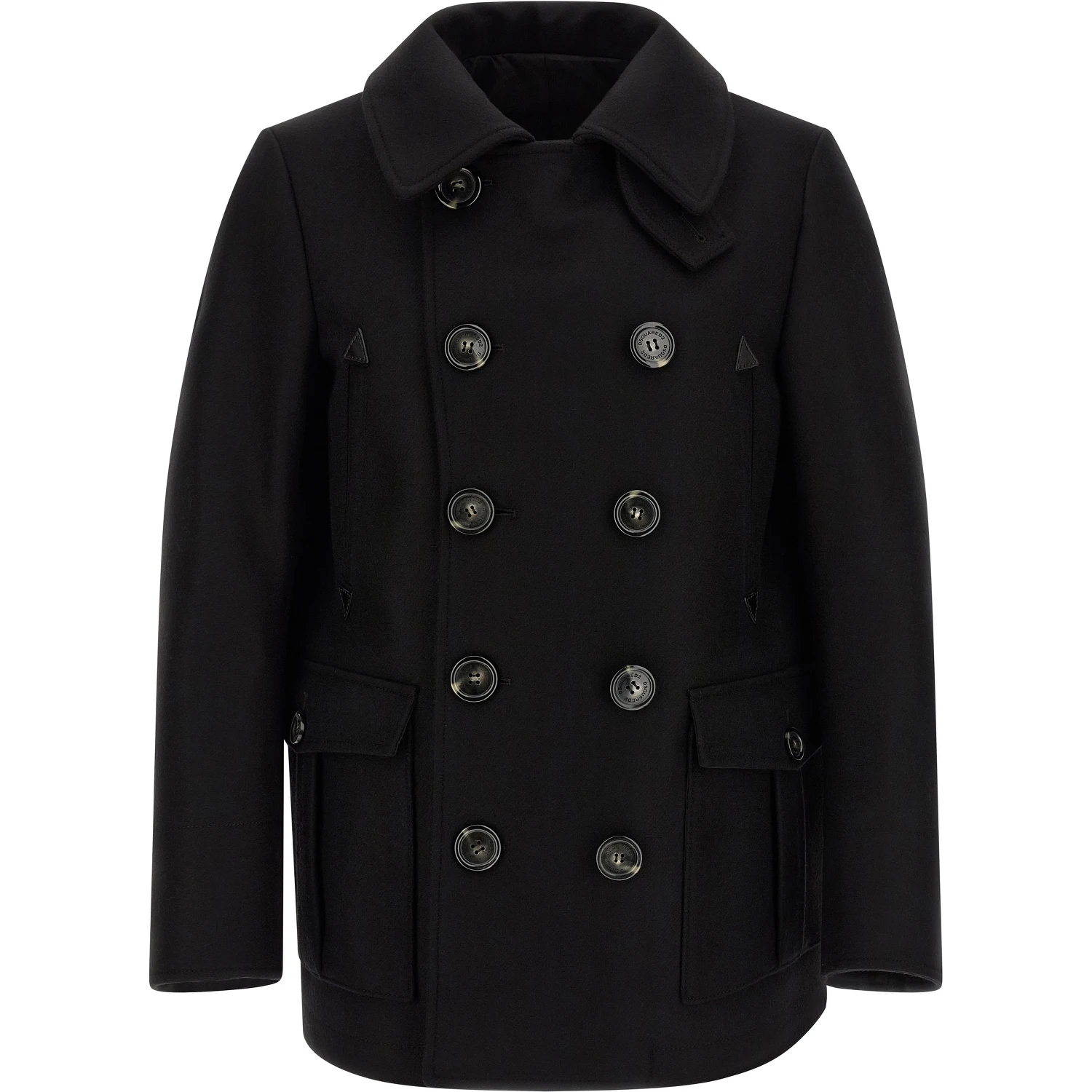 Black Wool Coat