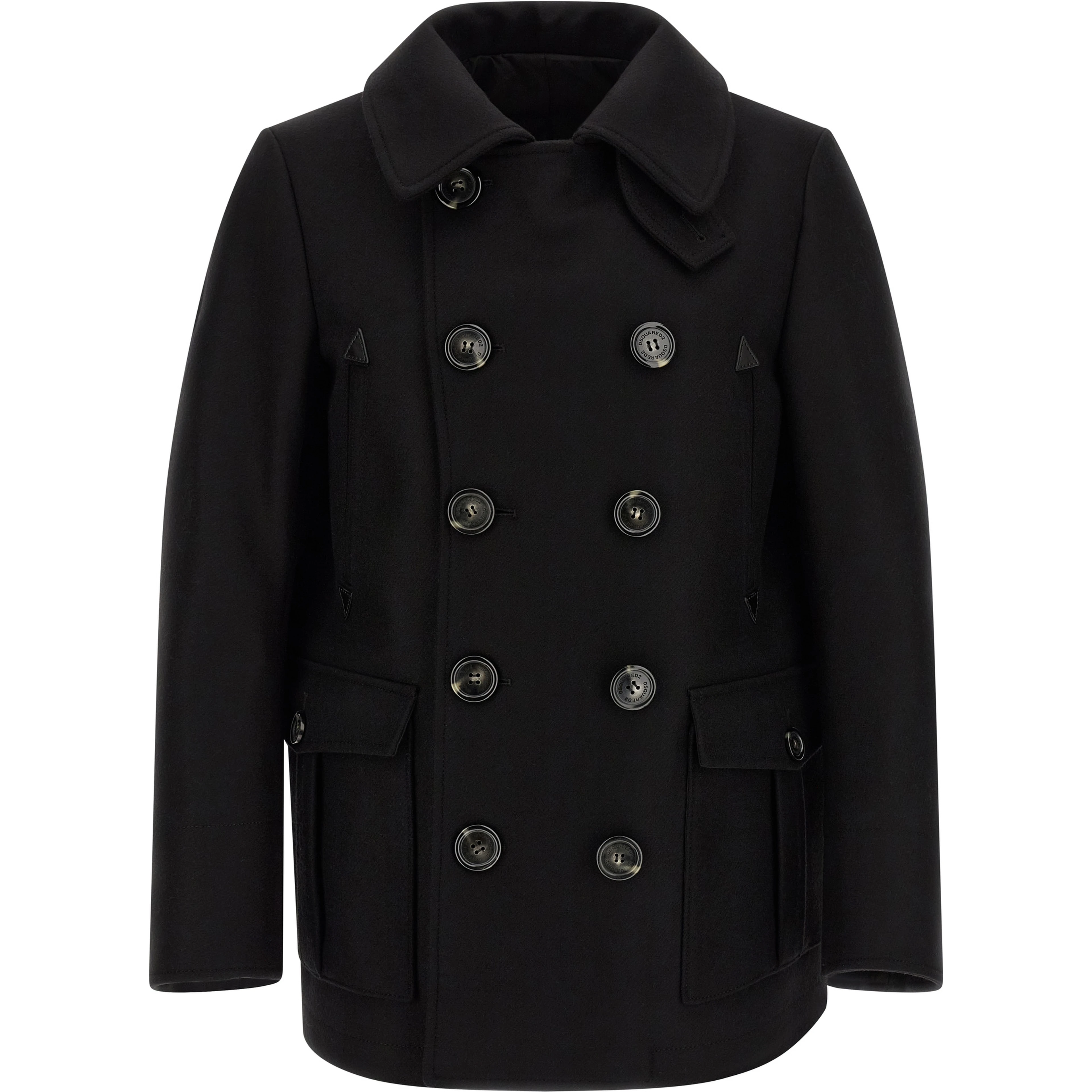 Black Wool Coat