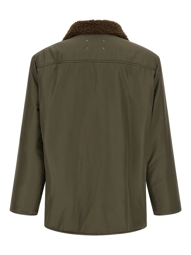 Bicolor Polyester Parka alternative
