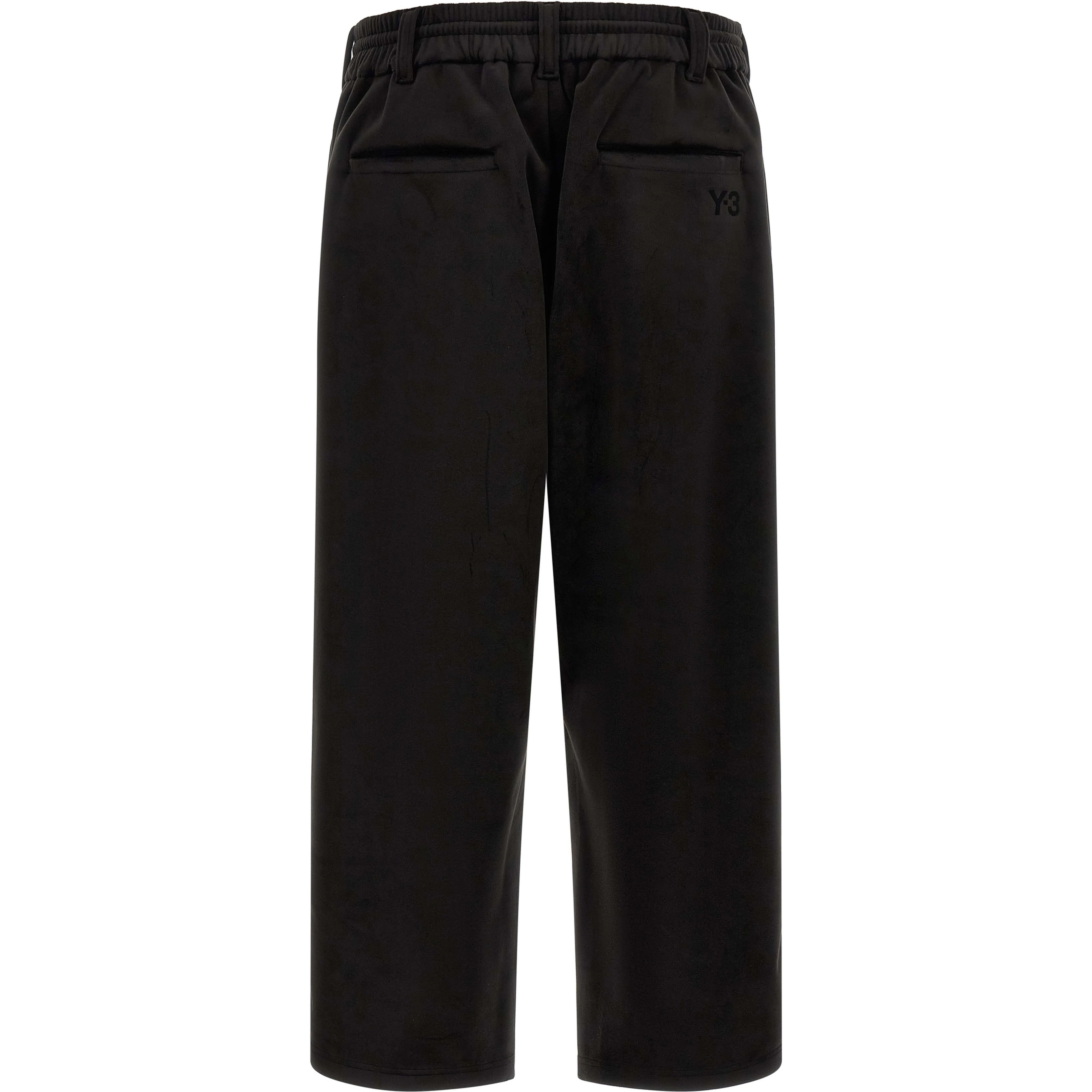 Black Recycled Polyester Joggers (Workout Pants)